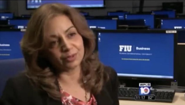Dr. Pissaris interviewed by Local 10 News at FIU
